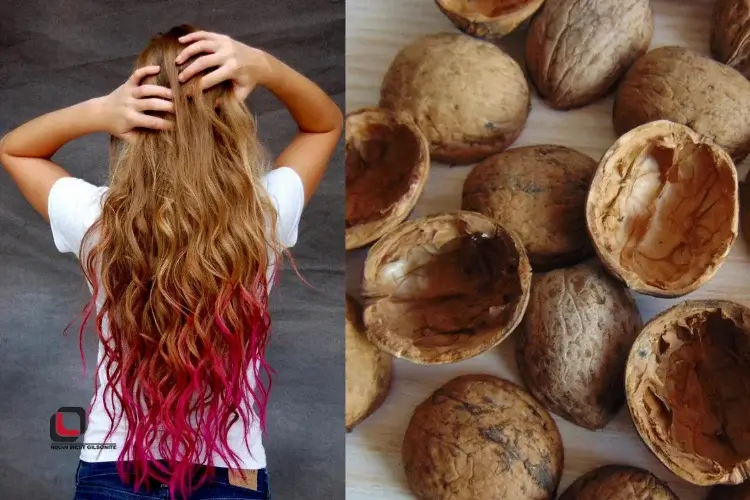 رنگ کردن مو با پوست گردو با ۵ روش آسان