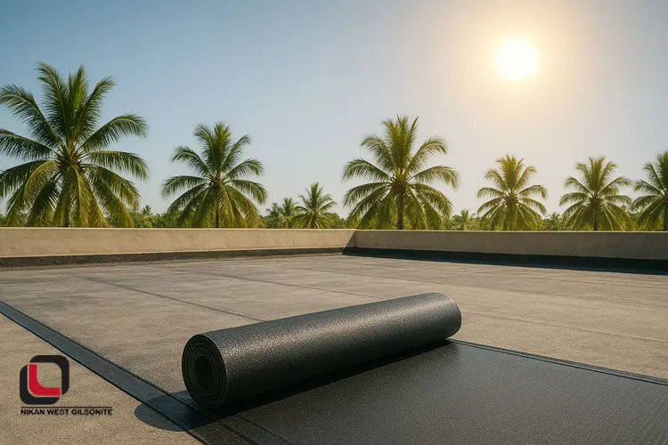 بهترین ایزوگام مناطق گرمسیری در قیر غرب نیکان